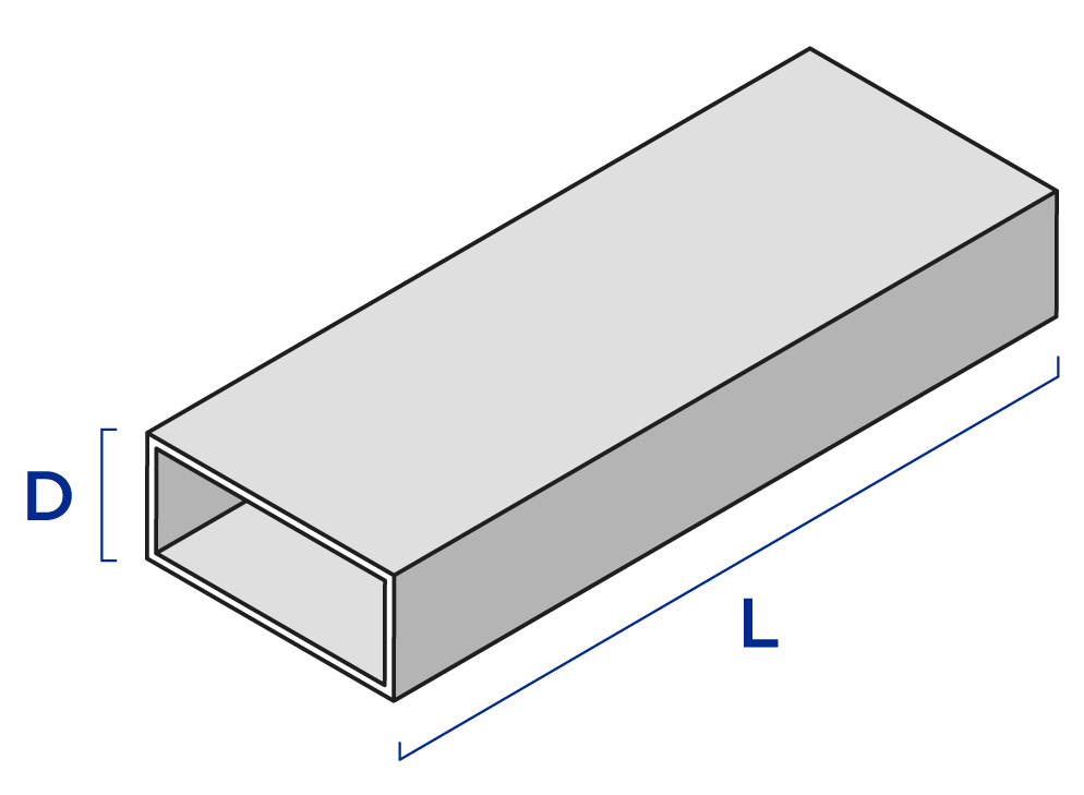 Rectangle Steel Tubing Hot Rolled Steel Rectangle Tube